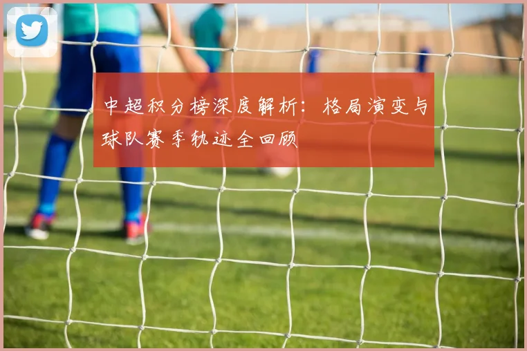 中超积分榜深度解析:格局演变与球队赛季轨迹全回顾